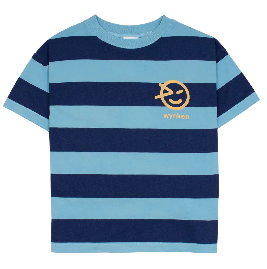 2024 Fashion Kids Summer Casual T-Shirt For Boys and Girls Wyn Toddler Letters Print Short Sleeve Tees Baby Tops 240712bj