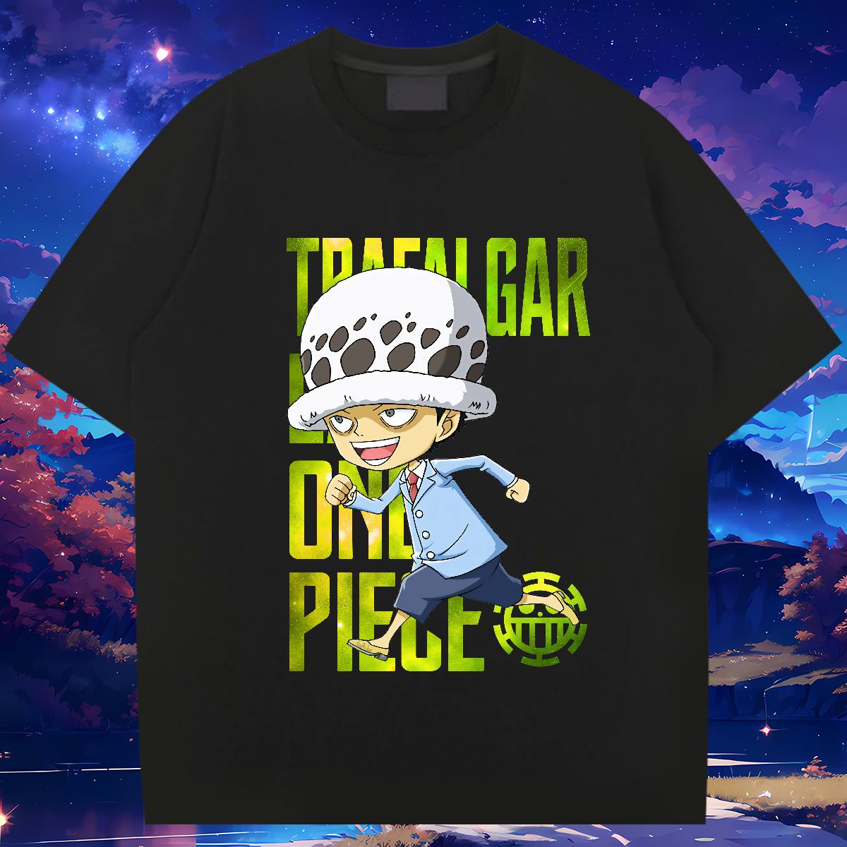 Customized T-Shirts Mushroom 230g Cotton Custom Cartoon Men Clothes T-Shirt Beach Breathable Crew Neck Popular Tee Shirt