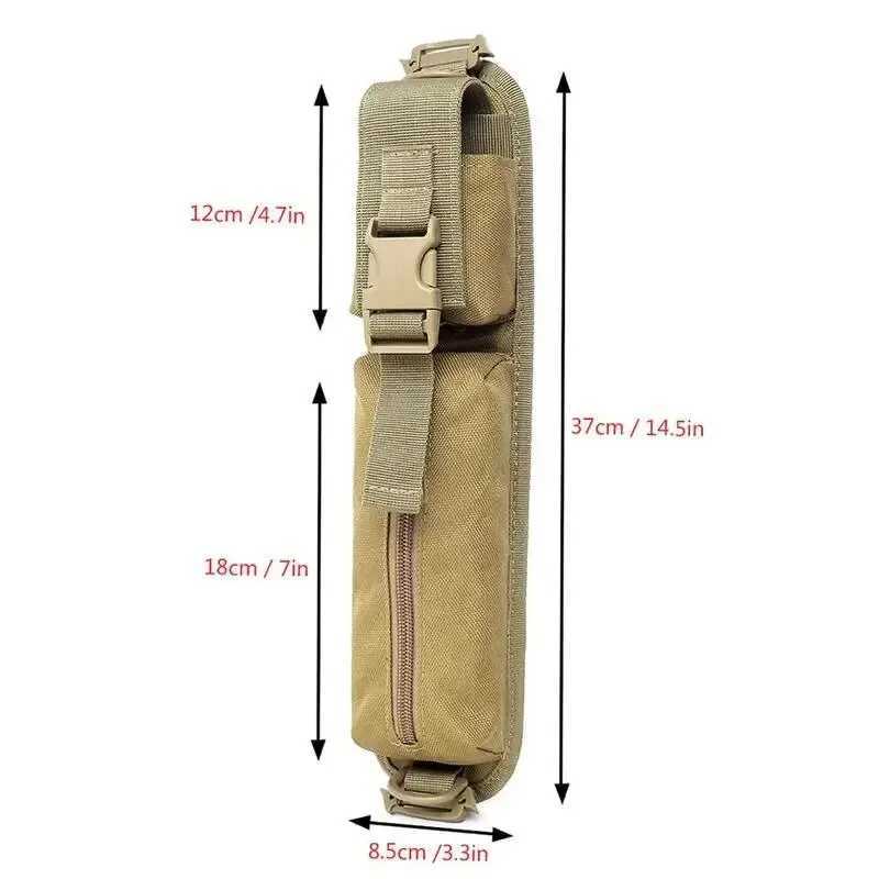Outdoor Bags Tactical Shoulder Strap Sundries Bags for Backpack Accessory Pack Key Flashlight Pouch Molle Outdoor Camping EDC Kits Tools Bag z240717ca