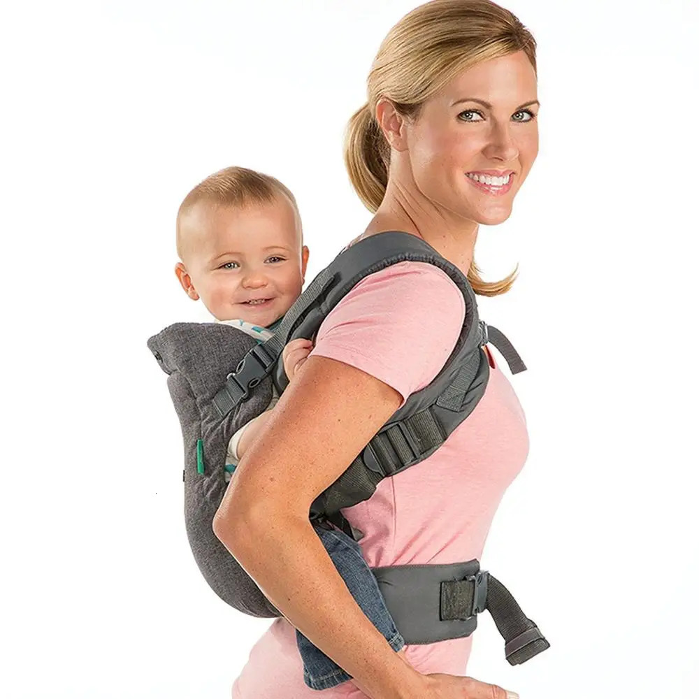 Baby Shoulder Strap Portable Children Backpack Thicken Ergonomic Hoodie Kangaroo 240710