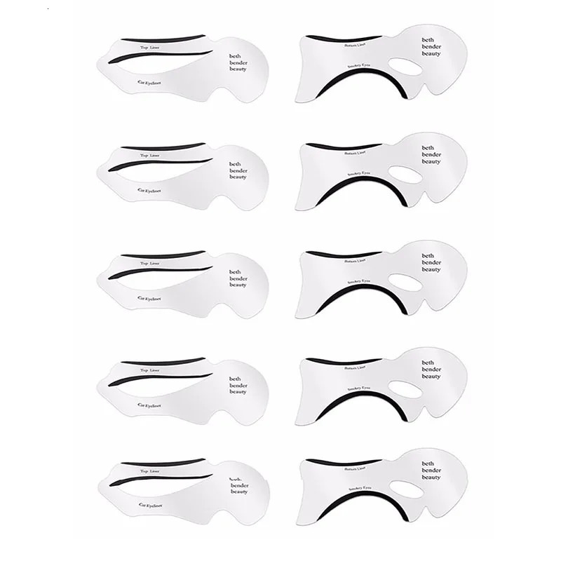 2/10 eyeliner templates makeup tool templates for arrow eyeliner help eyeliner templates for Delinate eyeliner drawing 240715