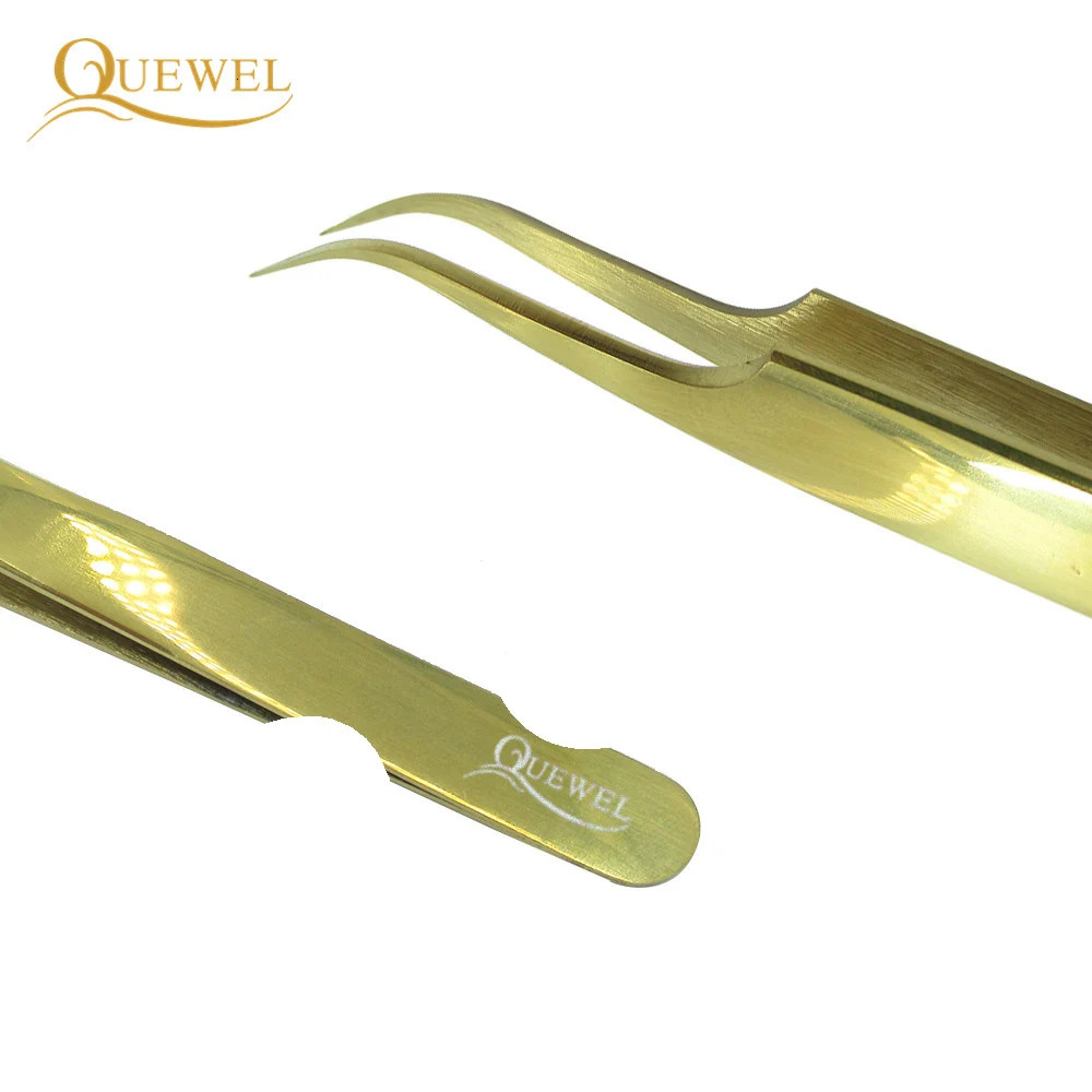 Quewel Eyelash Extension Thruster for Curling Eyelashes Stainless Steel 1-Piece Beauty Precision Thruster Precision Makeup Tool 240715