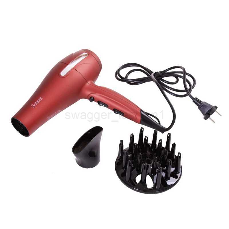Surker Professional Anion Hair Dryer 2200W Hot Cold Wind Hairdresser Dryer Hair suszarka do wlosow DW-1407Bkl240717