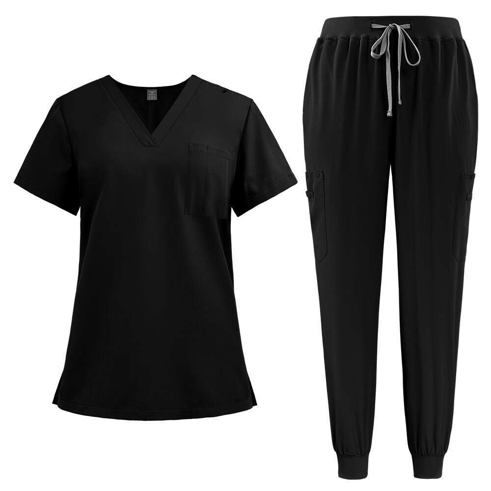 Niaa Hinn Scrubs Set New Arrival Show Thinness French Long Gentle Wind Non-ironing Printing Solid Versatile Self-cultivation Loose Temperament