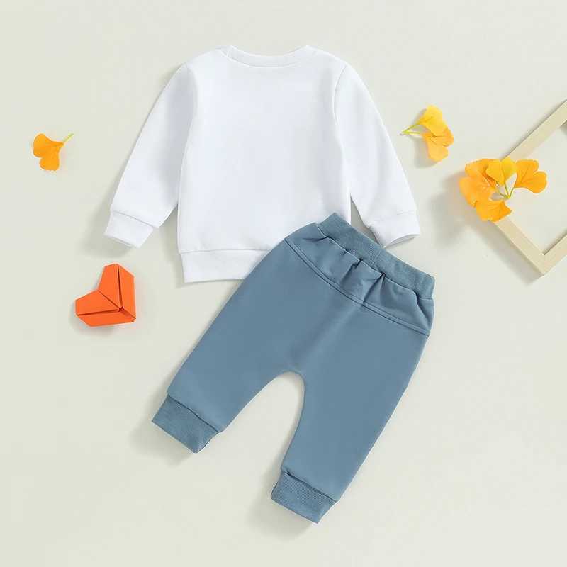 Clothing Sets Toddler Boys Clothing 2 Piece Tracksuit Outfits Letter Print Long Sleeve Sweatshirt and Elastic Pants for Baby Fall Clothes