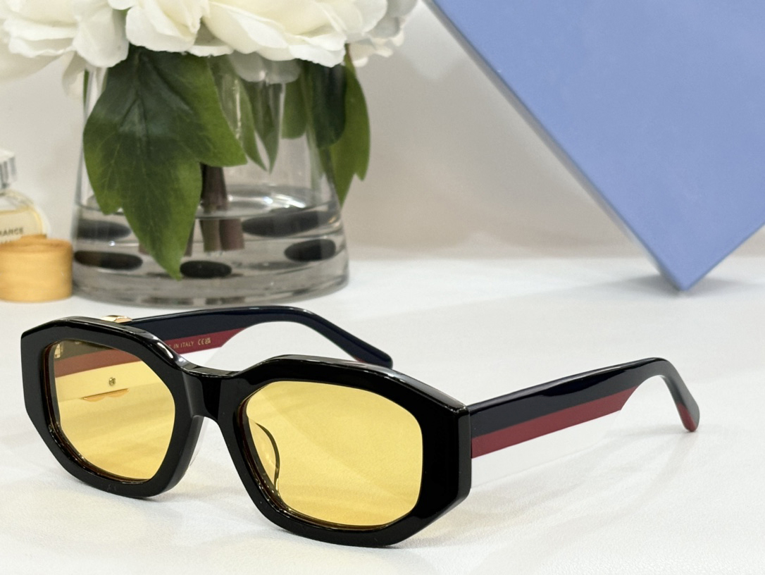 Sunglasses For Men Women Popular 1649 Designer Fashion Summer Avant-Garde Goggles Style Anti-Ultraviolet UV400 Polygon Acetate Full Frame Glasses Random Box