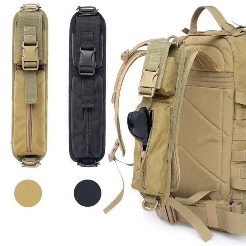 Outdoor Bags Tactical Shoulder Strap Sundries Bags for Backpack Accessory Pack Key Flashlight Pouch Molle Outdoor Camping EDC Kits Tools Bag z240717ca