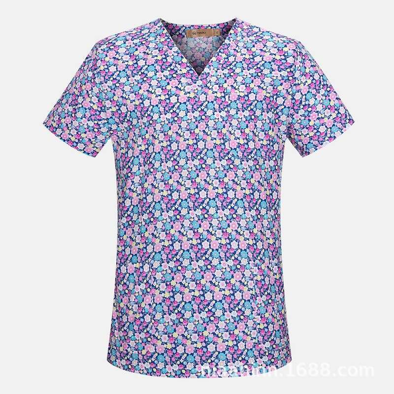 Undefined Scrubs for Women Uniform Zip Up New Arrival Washable French Leisure Time Versatile Temperament Fashion Linen Temperament Sexy Waist
