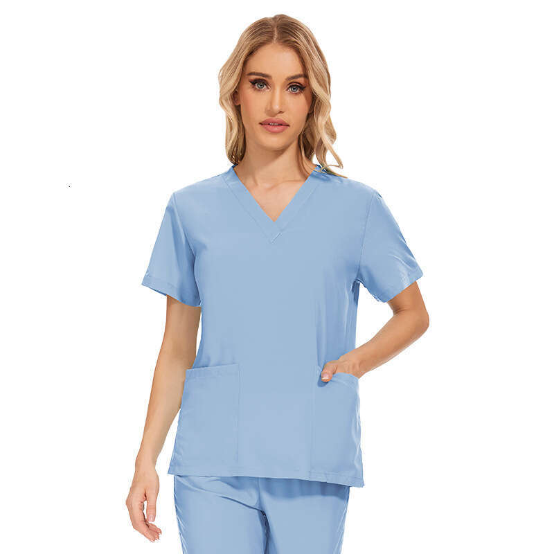 Niaa Hinn Scrubs Set Undefined Scrubs New Product French Washable Show Thinness Non-ironing Gentle Wind Printing Ventilation New Pattern Leisure Time 