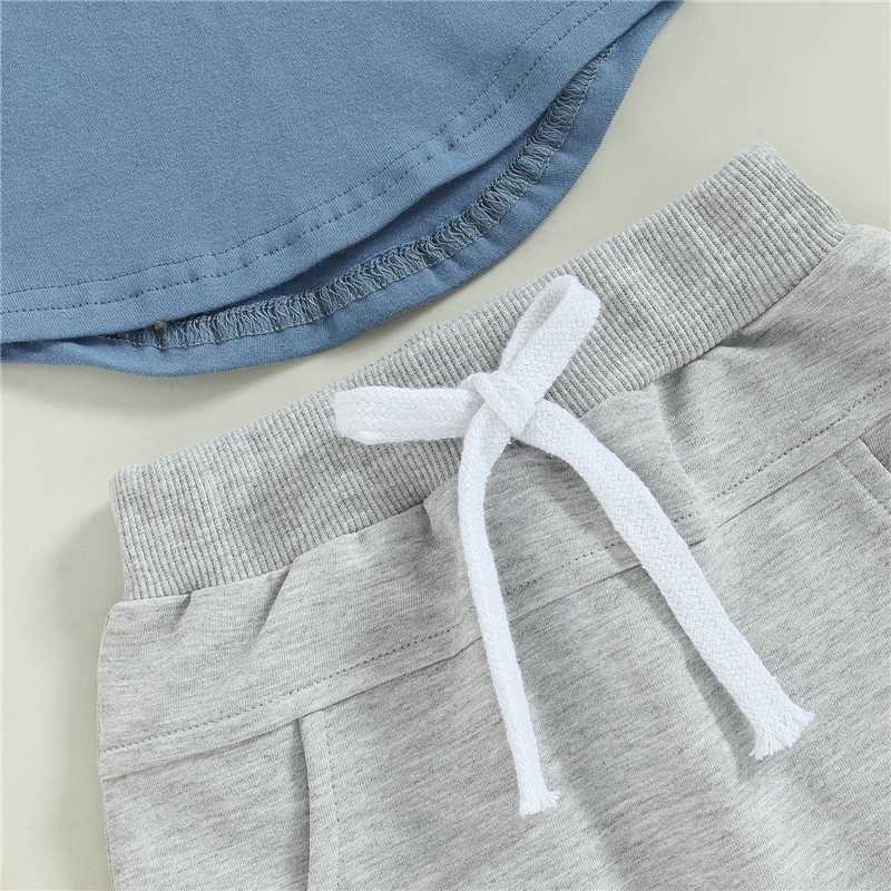 Clothing Sets Newborn Baby Boys Clothes Cotton Casual Short Sleeve Tops T-shirt+Shorts Summer Tracksuits Toddler Infant Outfit Set