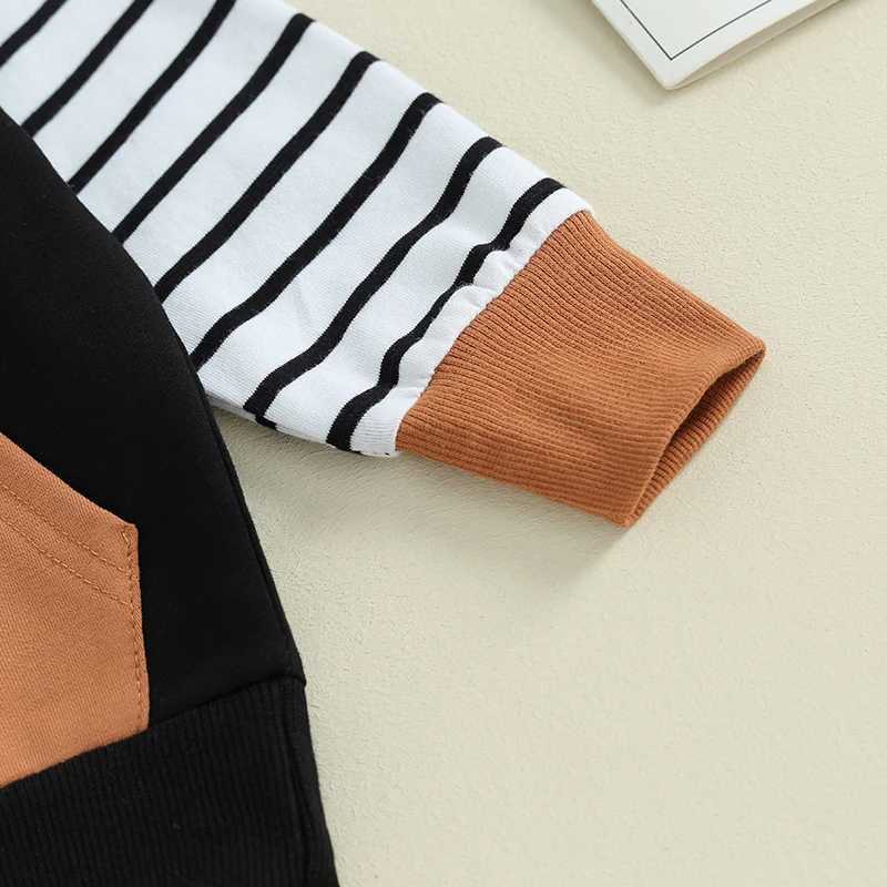 Clothing Sets Autumn Baby Boys Clothing Sets Toddler Striped Hoodie Sweatshirts + Elastic Pants 2pcs Kids Clothes New Tracksuit Suit