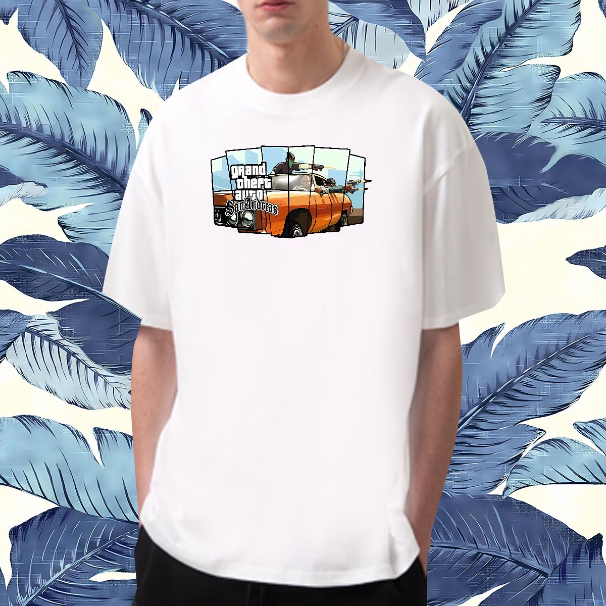 5A Men Tees racing 230g Cotton Cotton Breathable Soft High Street Hip Hop T-Shirts for Men DIY Logo Oversized Designer Fashion Tops Shirt