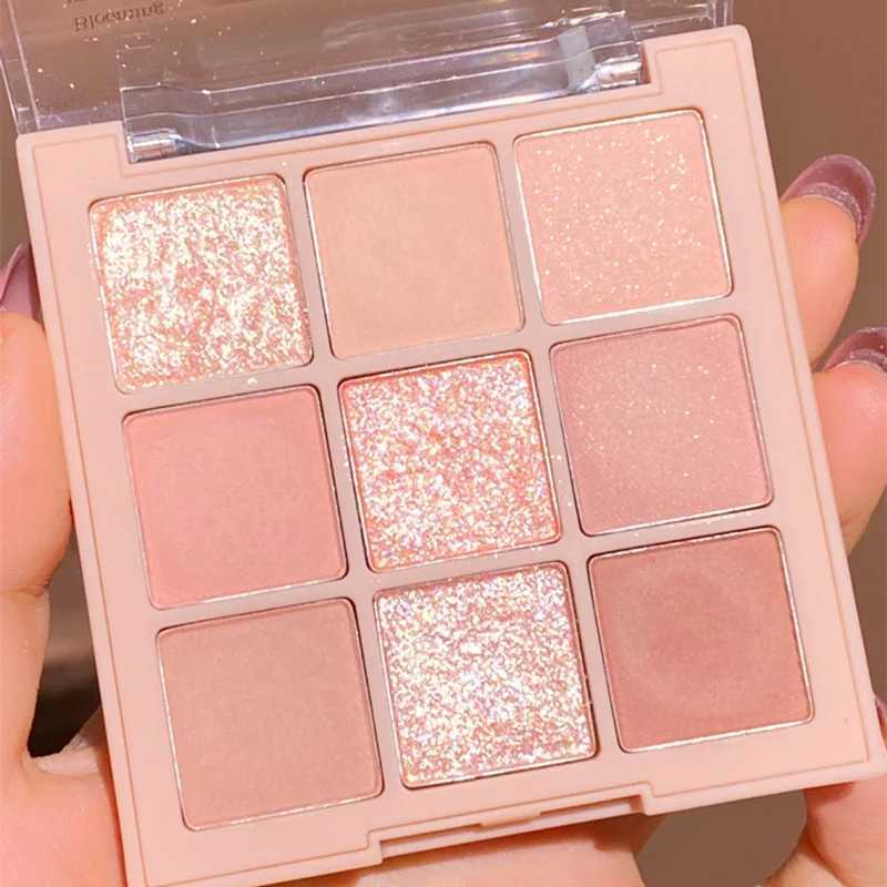 Eyeshadow Palette Durable Waterproof Professional Matte Shining Makeup Tray Metal High Color New Beauty Makeup W241230