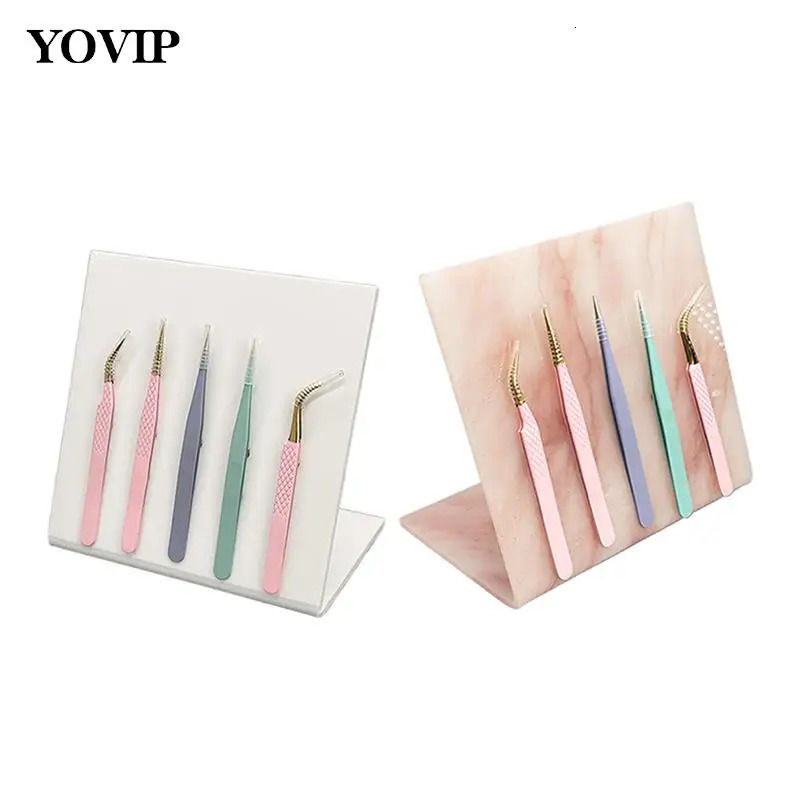 Eyelash extension tweet storage box professional display stand organizer case eyelash pillow eyelash extension product 240715