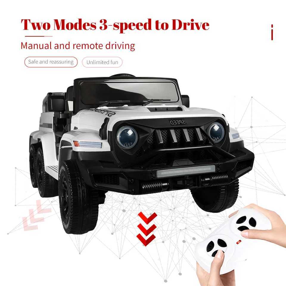 2 Seater Ride On Truck Car Remote Control 24V Electric Battery Powered Vehicle with Bluetooth AudioLED Headlight Free shipping