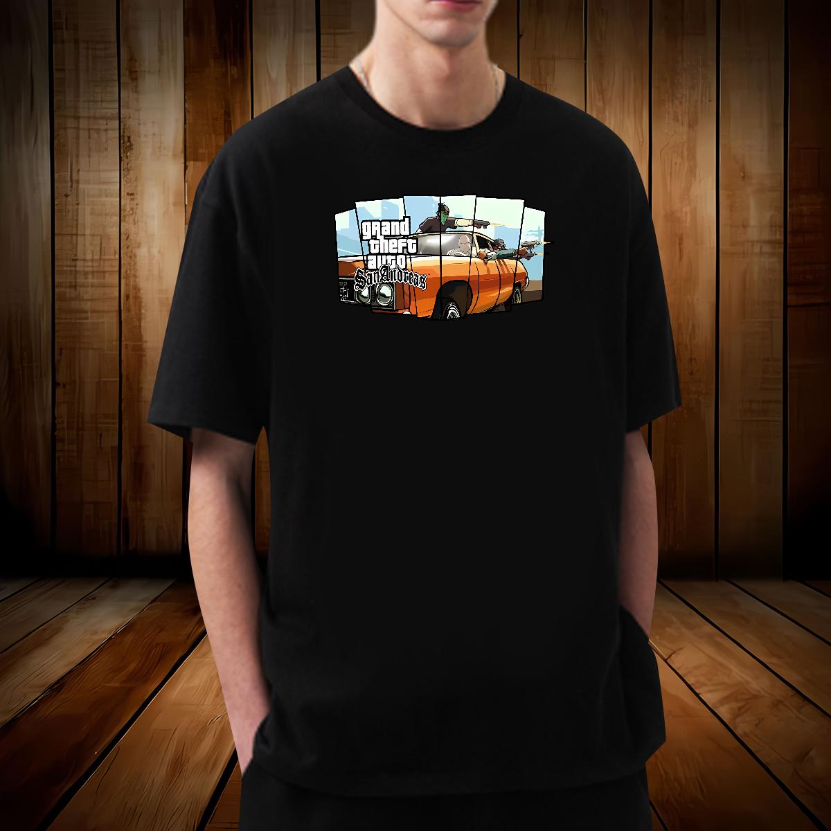 High Quality Man T Shirts racing 230g Cotton Casual Beach Cotton Breathable Men Clothes T-Shirt 2024 Anime Tops Shirt