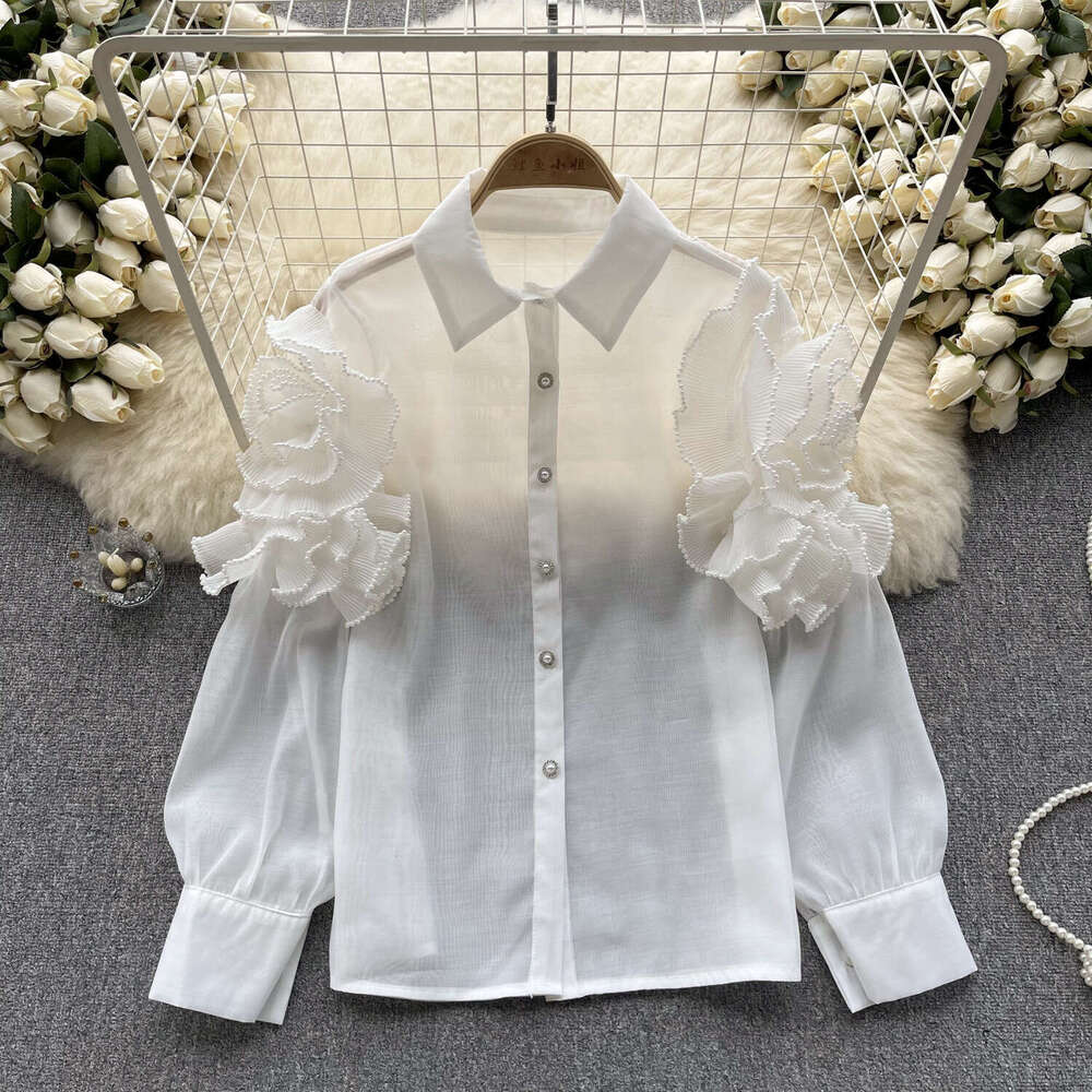 Tops Women New Merchandise Best Saller Female Summer Slim Crop Top Casual Long Sleeve Tee Shirts Long-sleeved Brushed Chiffon Backless Women's T 