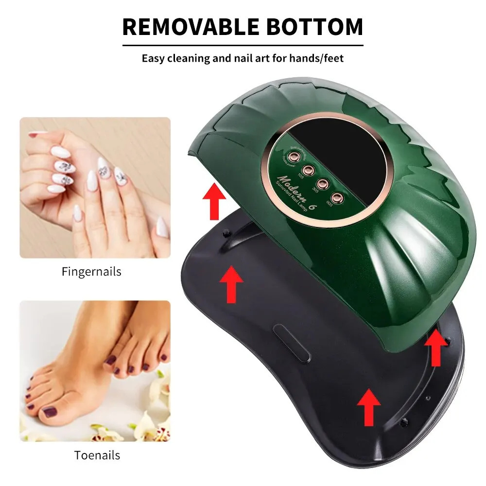 69LEDS Professional UV LED Nail Dryer Lamp for Drying All Nail Gel Polish Infrared Sensor Nail Lamp for Manicure Salon Tool 240715