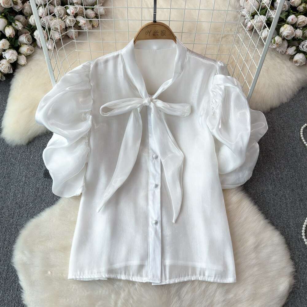 Summer Printing Short Sleeve Long Sleeve Tee Shirts Bottoming Turtleneck Women's Plaid Collar Blouse Street Activity Crop Tops2 Women's T Sh