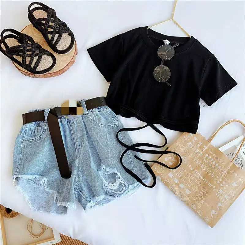 Clothing Sets Clothes For Girls Summer Fashion Kids Girls Clothes Sets 2Pcs Outfits Clothing For Girls Tracksuit Suit For Girls Children 4-10T