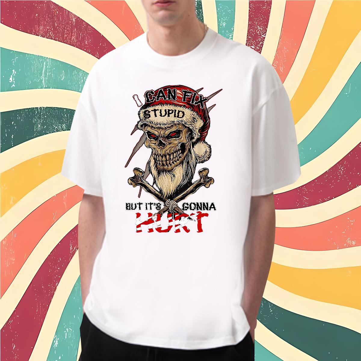 Designer Men Clothes T-Shirt Skeleton 230g 100% Cotton Breathable Short Sleeve Daily Wear T Shirt For Man Asian Size Designer Fashion Tee Shirt