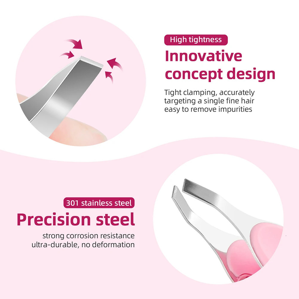 Visual eyebrow decal false eyelash tool nose hair trimmer decal makeup tool with high-definition camera 240715