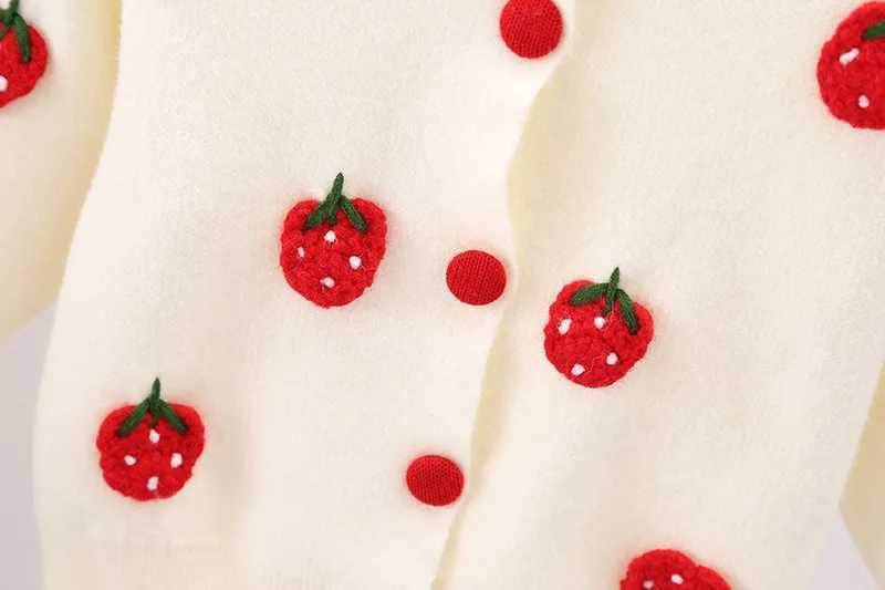 Clothing Sets Baby Girls Clothes Set Autumn Winter Cartoon Grape Clothing Set New Kids Knitted Sweet Outfit Children Clothes Suit