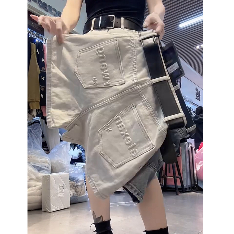 Large size women's 2024 summer high waisted loose denim shorts, fat mm slimming versatile A-line wide leg hot pants
