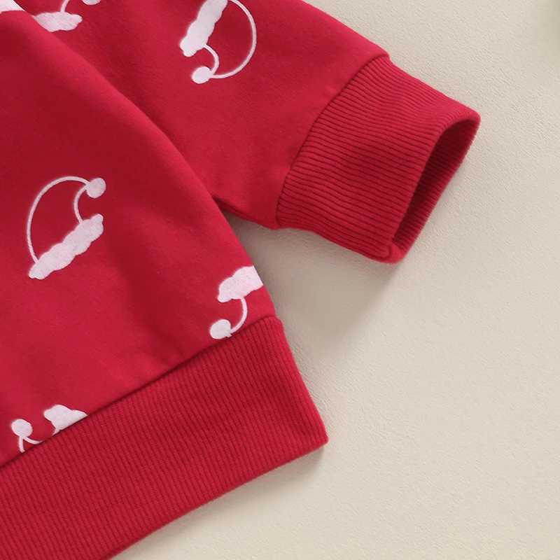 Clothing Sets Fashion Toddler Baby Boys Girl Fall Clothes Sets Baby Girl Clothing Set Kids Xmas Hat Print Sweatshirt Pants 2Pcs Suits Outfits