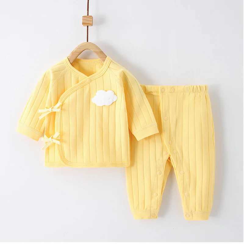 Clothing Sets Newborn Baby Sets For Girls Boys Spring Infant Baby Boy Girl Set Casual Clothes For Girl Long Sleeve T Shirt Pants Costume 0-6M