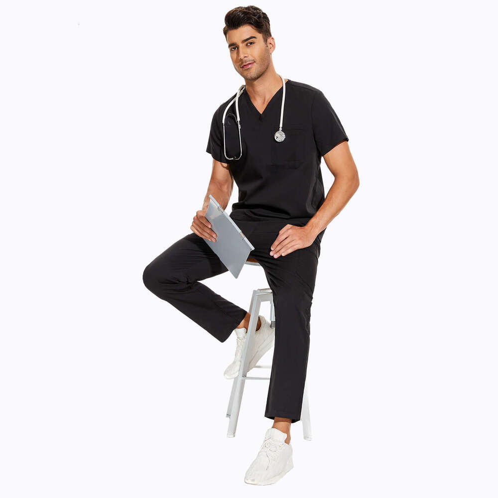 Niaa Hinn Scrubs New Product Gentle Wind Non-ironing New Pattern Business Affairs Leisure Time Fashion Temperament Bifurcated Loose