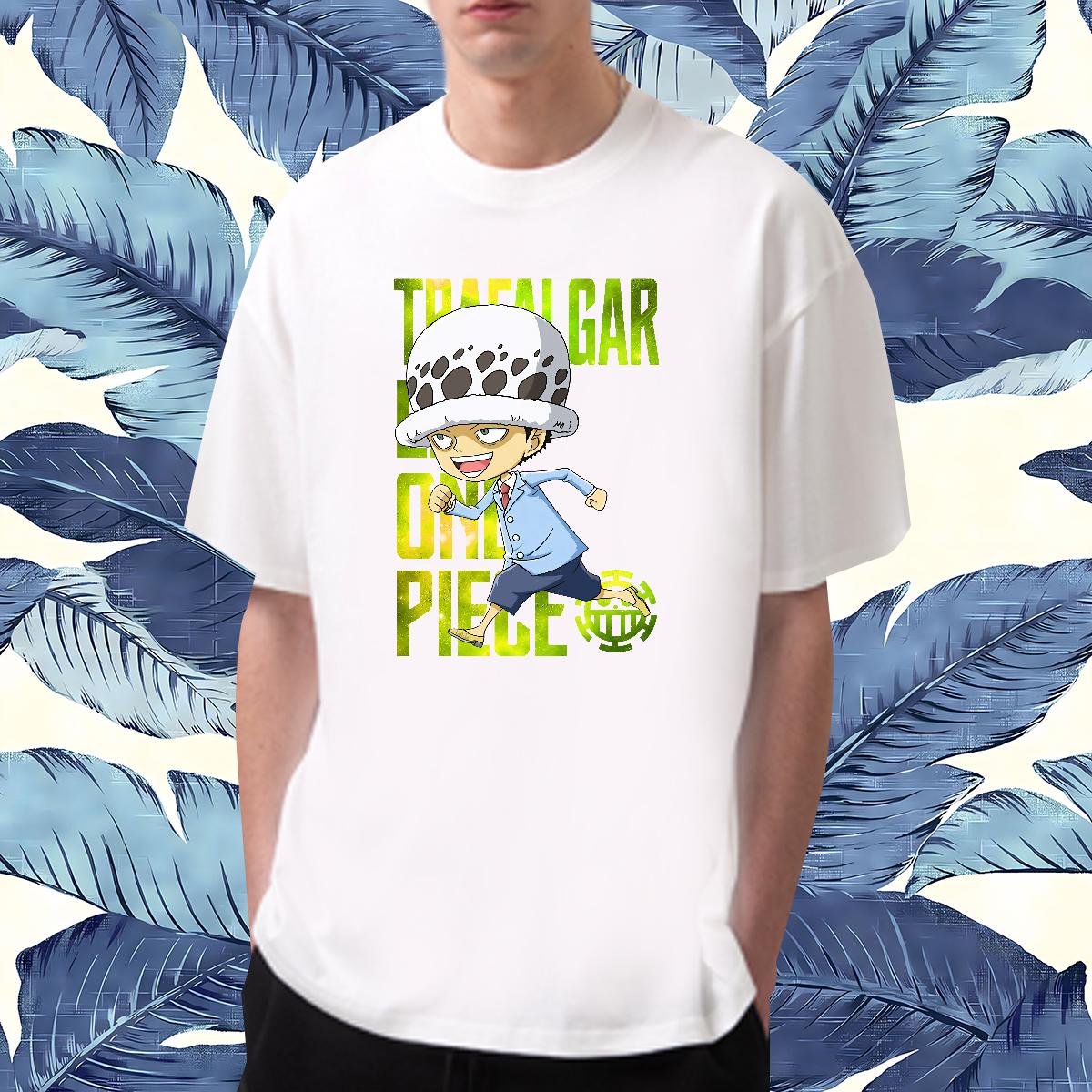 Loose Tshirts Mushroom 230g 100% Cotton Cotton Breathable Soft Hip Hop Street T-Shirts for Men Anime Print Custom Clothes