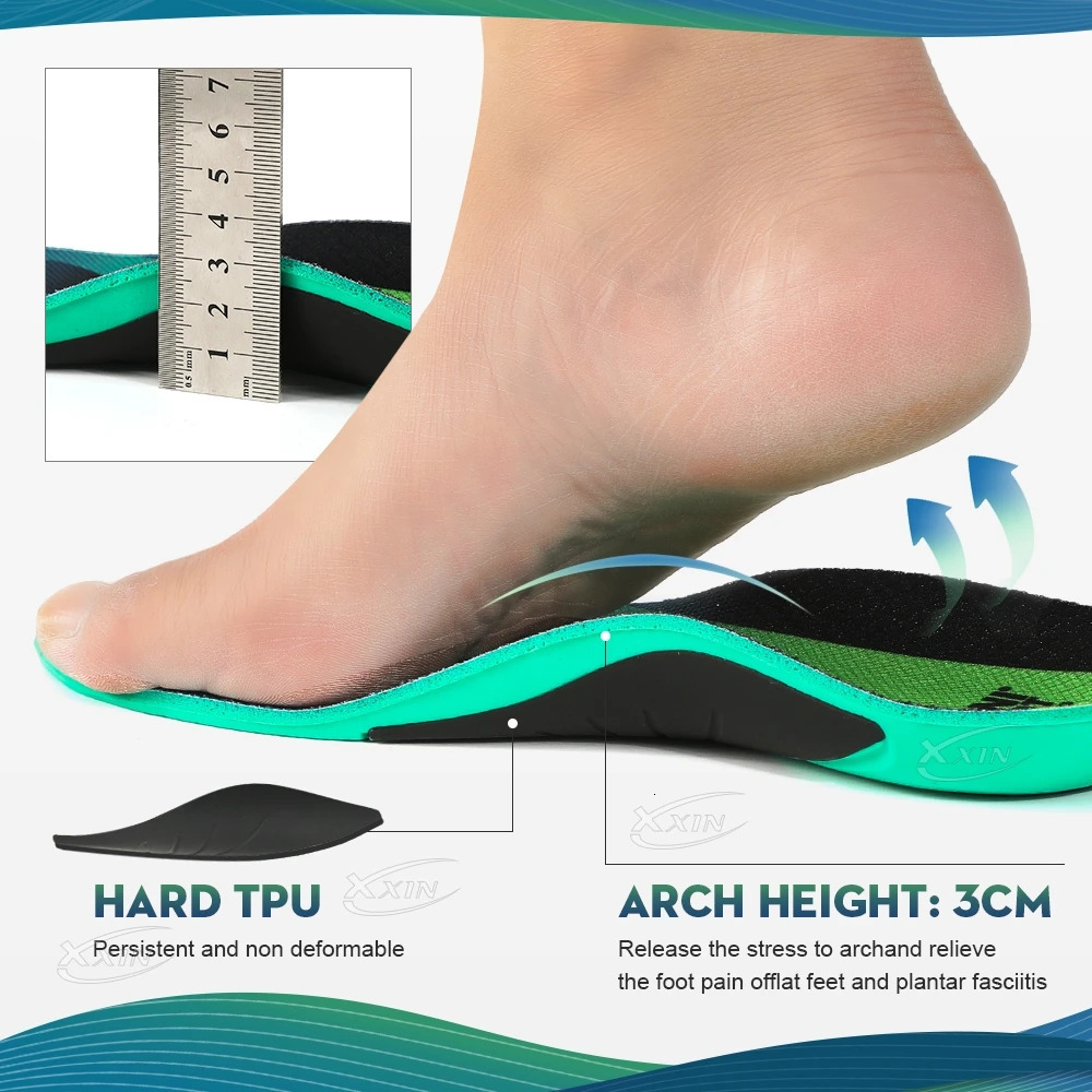 Xxin Carbon fiber insole orthopedic support insole running sports insole size 37- 240704