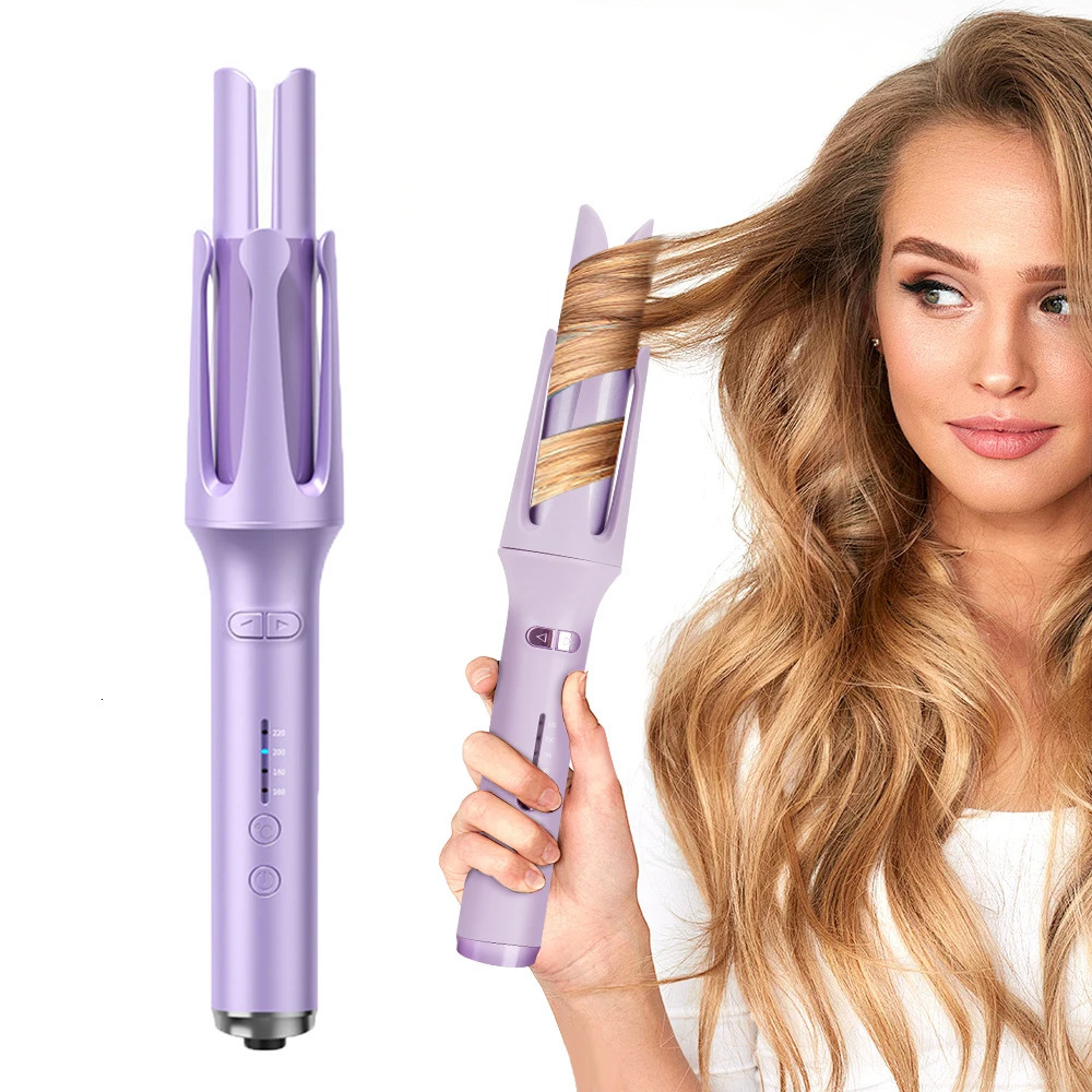 Automatic Hair Curler 32MM Auto Rotating Ceramic Hair Roller Professional Curling Iron Curling Wand Hair Waver Plancha De Pelo 240712