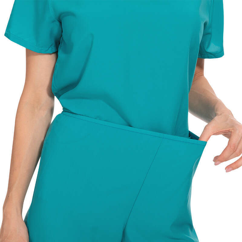 Designer Two Piece Set Women Zip Up Scrubs for Women Uniform New Arrival Long Show Thinness High Elasticity French Popular Temperament Novelty Waist