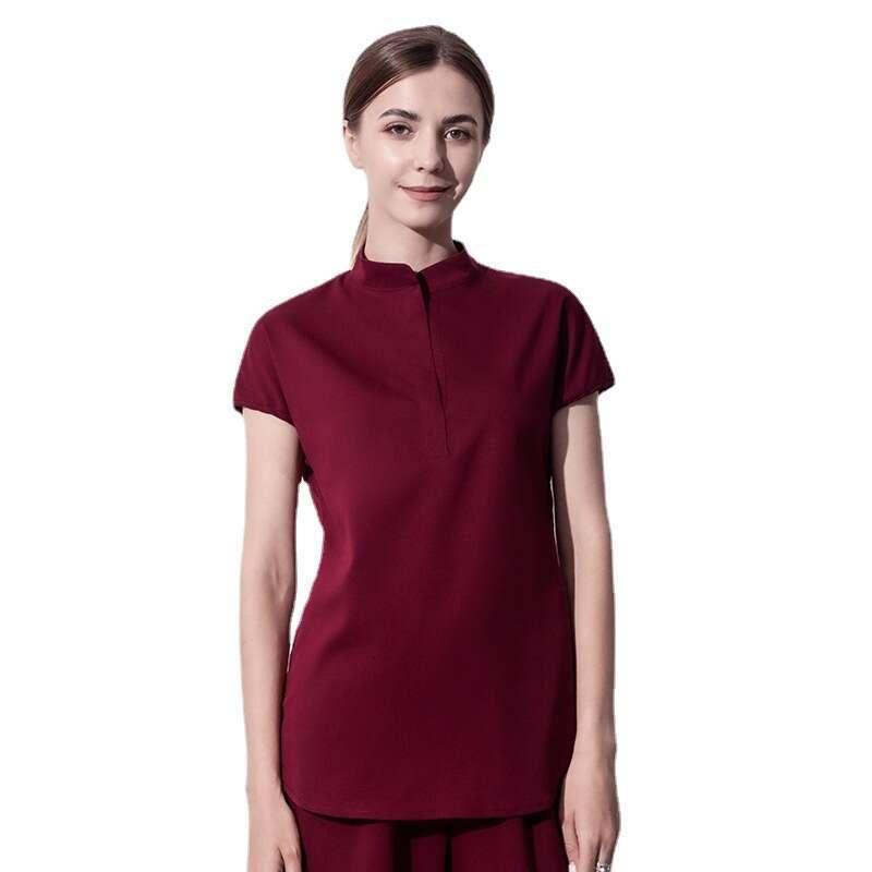 Scrubs Undefined New Product New Arrival French Non-ironing Washable Ventilation Solid Business Affairs New Pattern Linen Waist Temperament Sexy