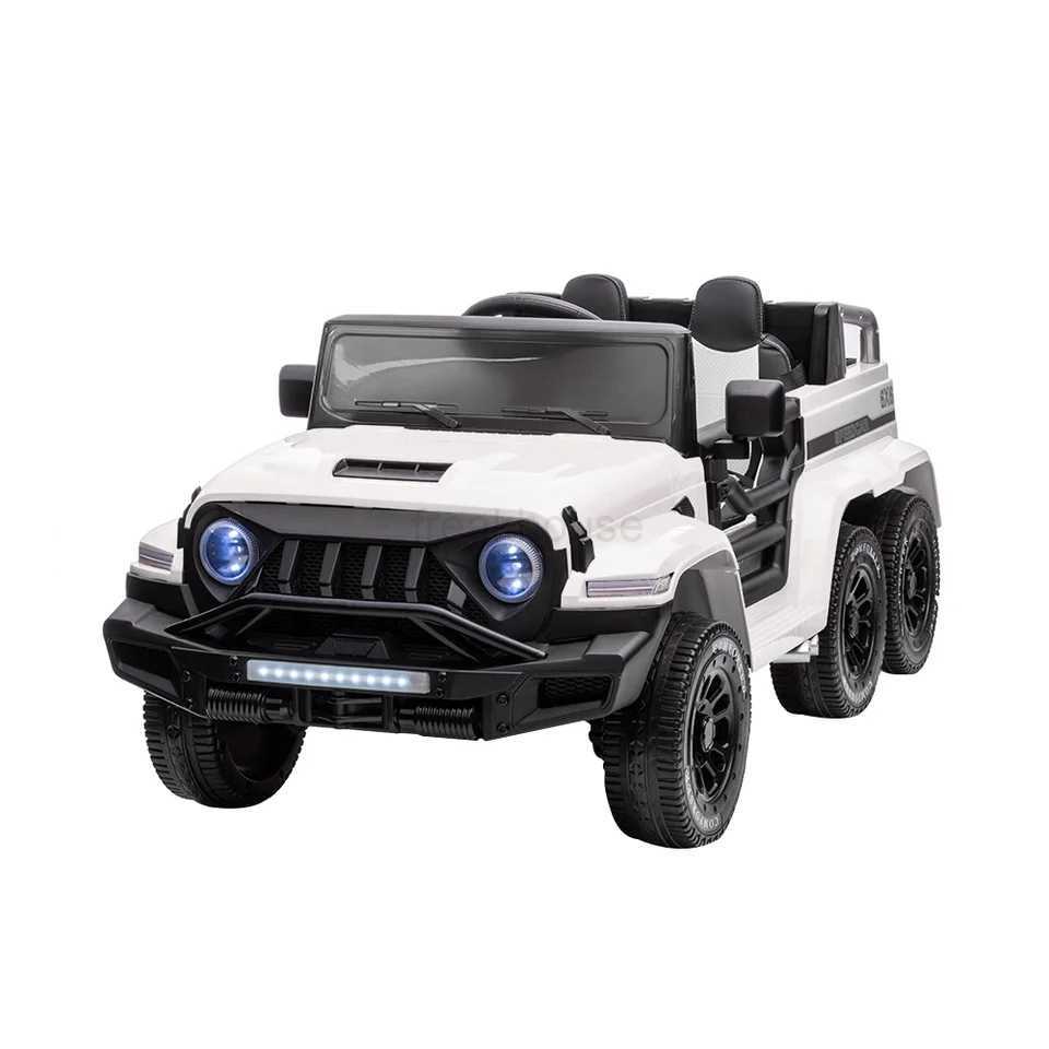 2 Seater Ride On Truck Car Remote Control 24V Electric Battery Powered Vehicle with Bluetooth AudioLED Headlight Free shipping