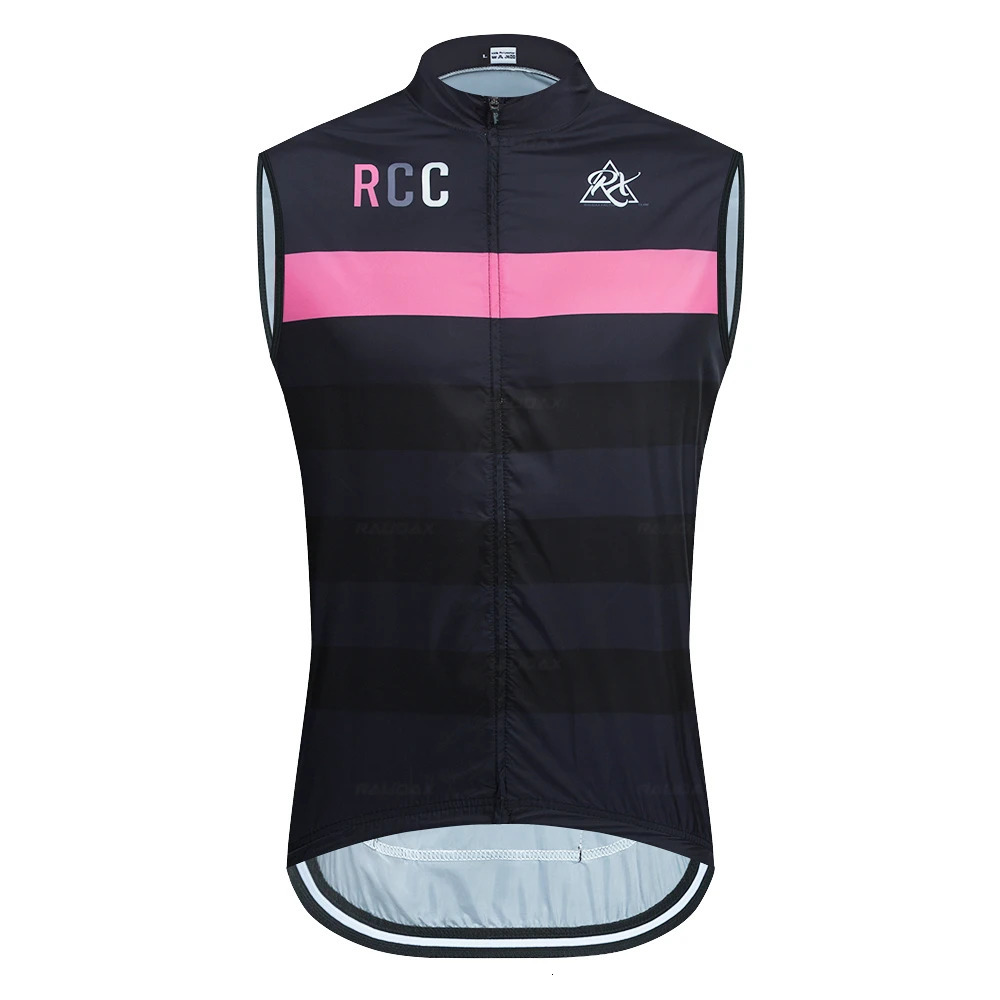 Men Rcc Rx Sleeveless Cycling Vest Mesh Ciclismo Bike Bicycle Undershirt Jersey Windproof Cycling Clothing Gilet Motorcycle Vest 240711