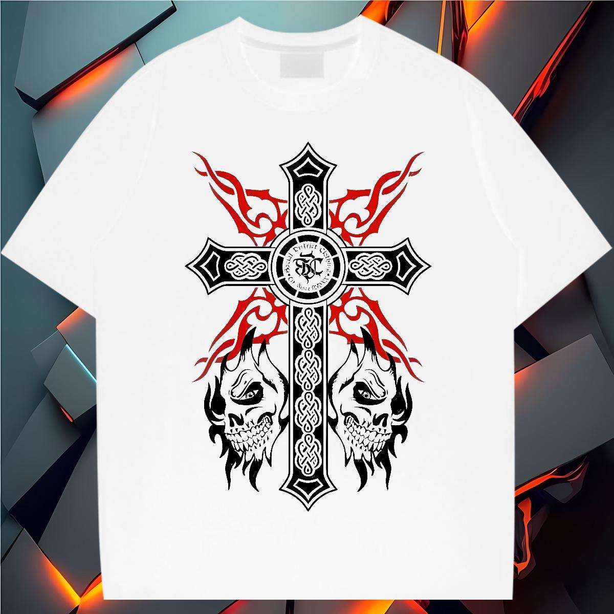 Customized Man T Shirts fathion 230g 100% Cotton Oversized Mens Tshirts Street Wear O-Neck Short Sleeve Cotton High Quality Tees Shirts