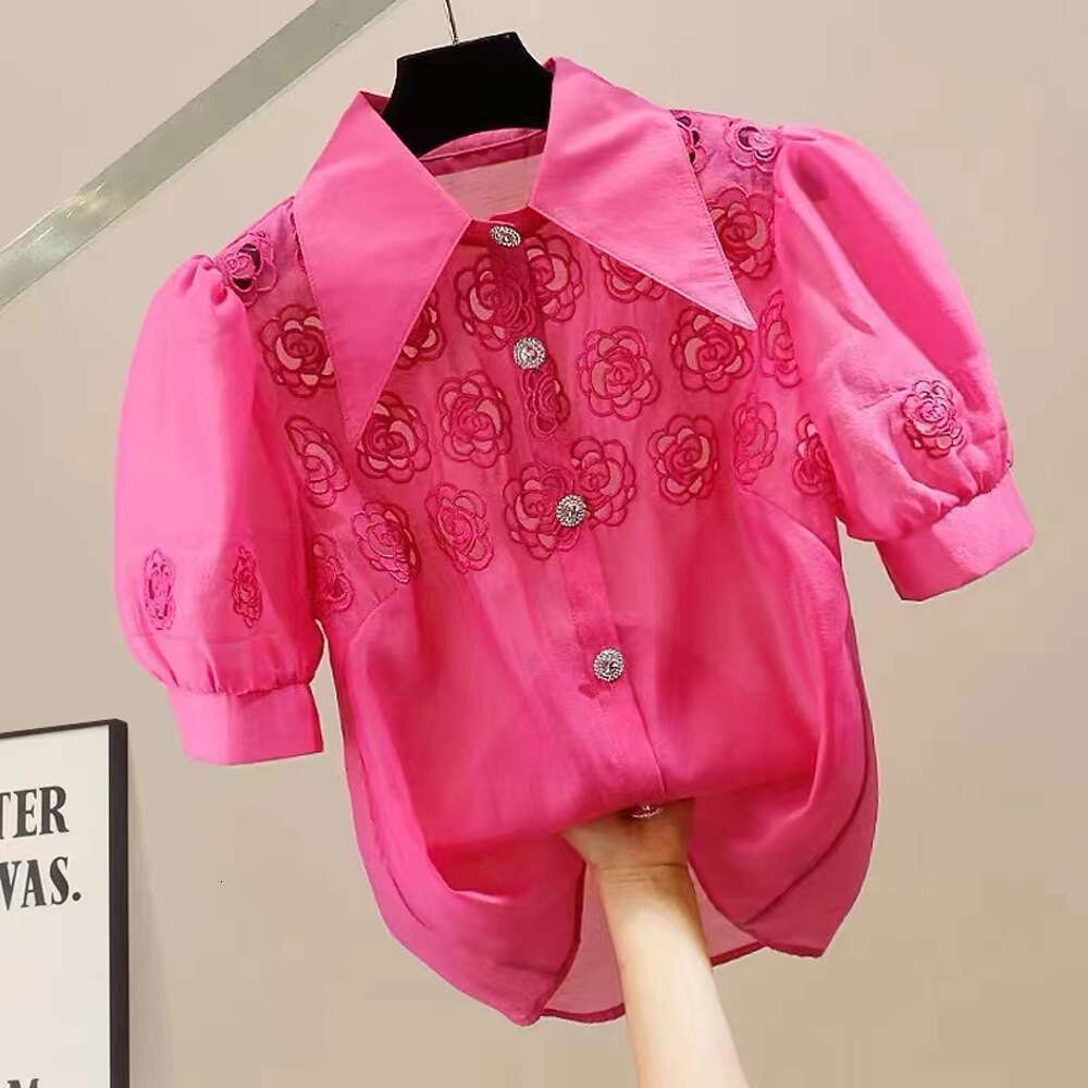 Womens Clothes Sweet Mild Best Saller New Merchandise Hip Hop Fashion Summer Printing Short Sleeve Sports Fitness Couples Chiffon Street Activity Crop