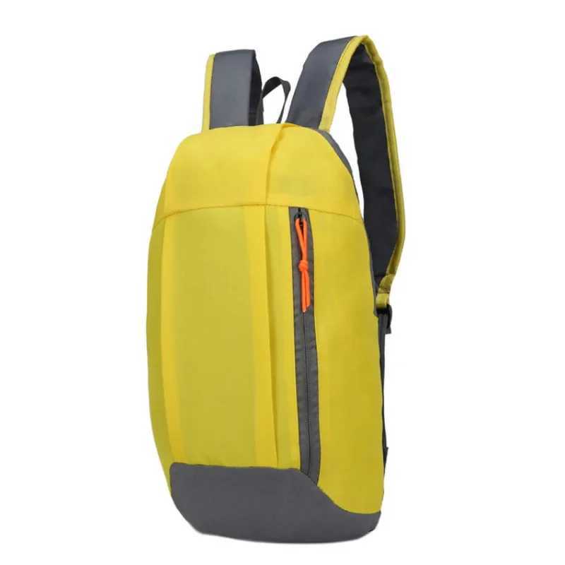 Outdoor Bags Outdoor Sports Light Weight Waterproof Backpack Travel Hiking Bag Zipper Adjustable Belt Camping Knapsack Men Women Child 10L z240717cat
