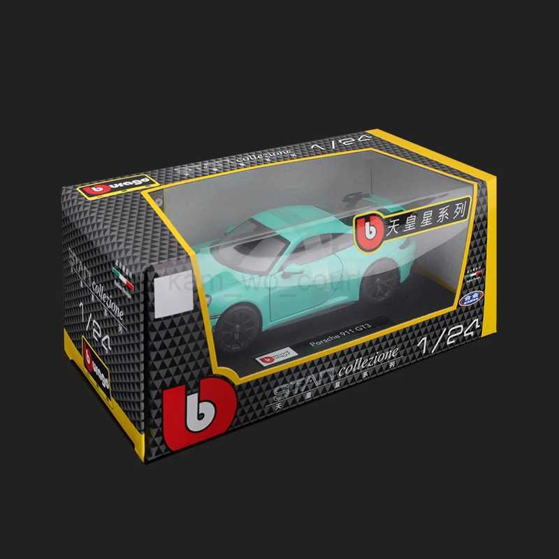 Free shipping free shipping Bburago 1 24 Porsche 911 GT3 New Alloy Vehicle Diecast Sports Car Model Collection Gifts Die Cast Toys Hobbies Voiture