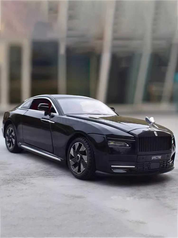 1 24 Rolls Royce Spectre Alloy Diecast Model Car Sound Light Collection Gifts Christmas Present For Boyfriend Birthday GiftsM240717