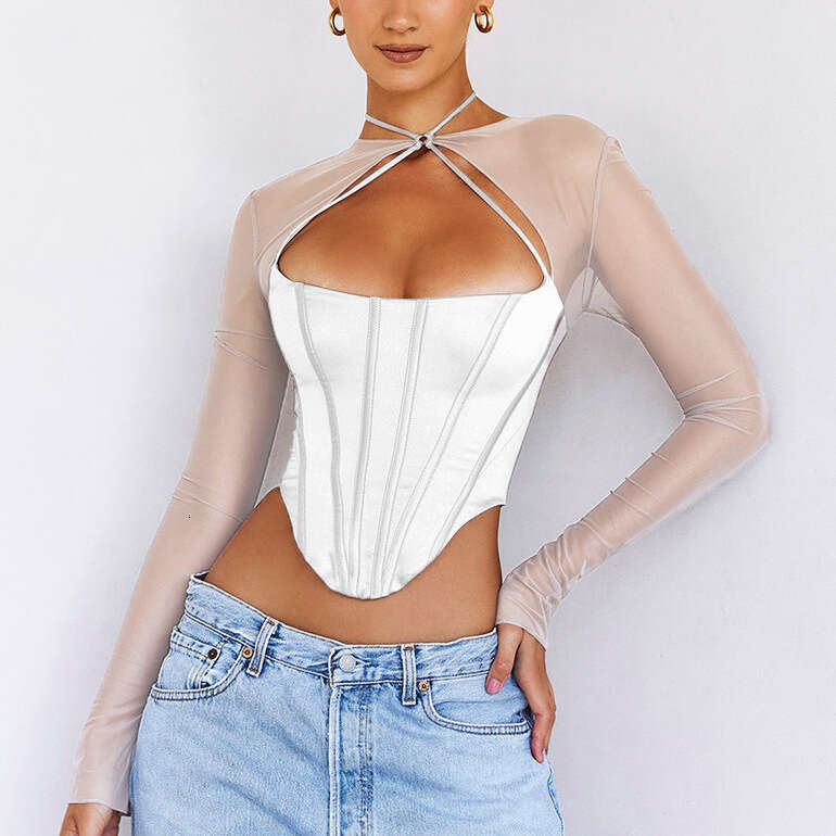 Tee Shirt Shirts New Merchandise Loose Versatile Female Hollow Out Slim Top Female Harajuku Print Vintage Brushed Turtleneck Slim-fit Chiffon Graphic 