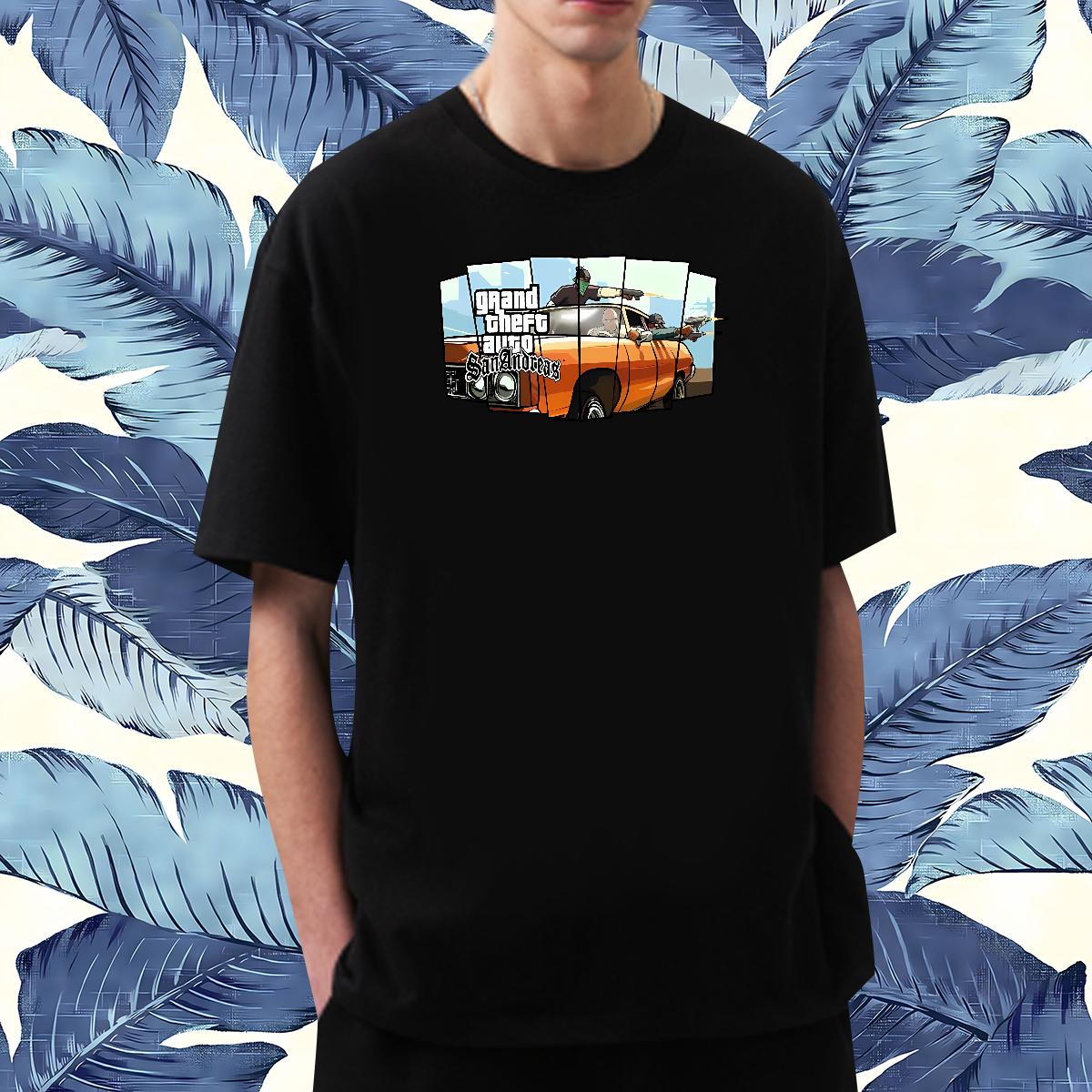 5A Men Tees racing 230g Cotton Cotton Breathable Soft High Street Hip Hop T-Shirts for Men DIY Logo Oversized Designer Fashion Tops Shirt