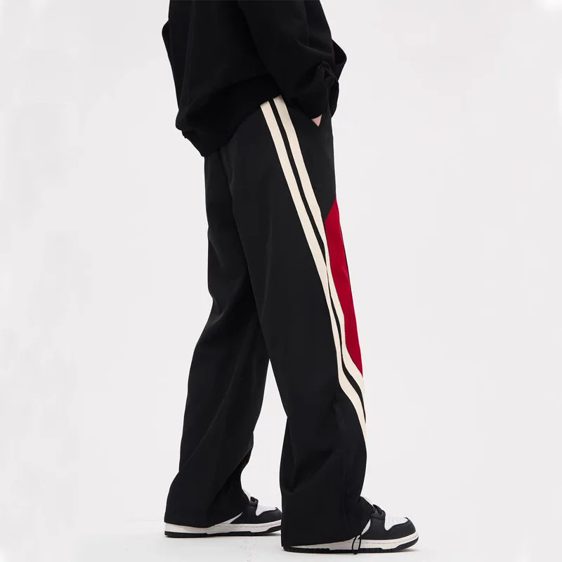Mens Womens Oversized Y2K Clothes Tracksuit Baggy Trousers Sweatpants Streetwear Hip Hop Mopping Wide Leg Track Pants For Men 240717