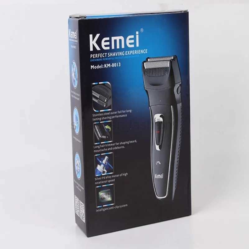 KEMEI 2 Heads Rechargeable Electric Shaver Reciprocating Electronic Shaving Machine Rotary Hair Trimmer Face Care Razor KM-8013B240709
