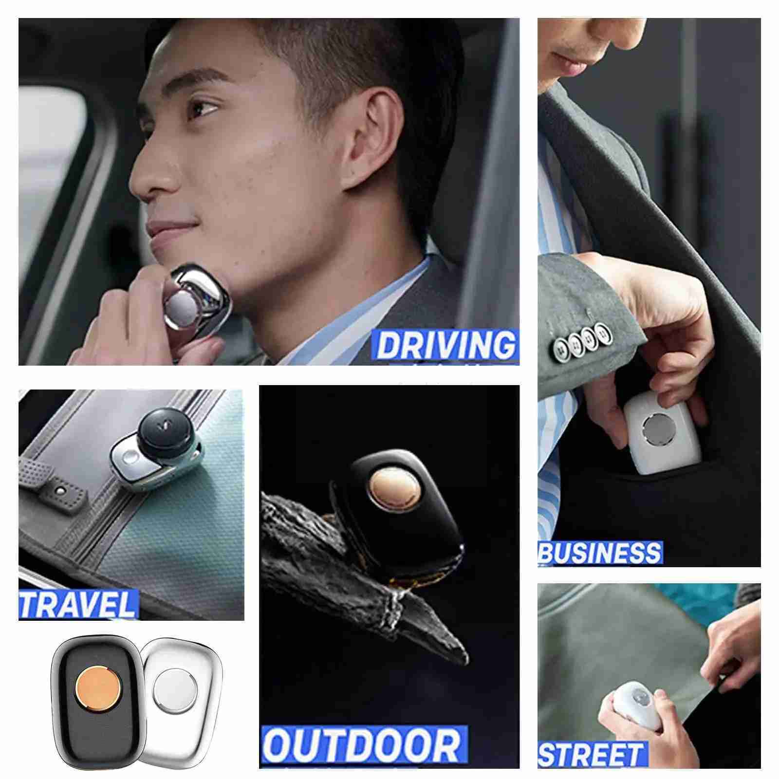 Xiaomi Mens Electric Shaver Pocket Size Washable Mini Electric Shaver Rechargeable Portable Cordless Shaver Facial BeardB240709
