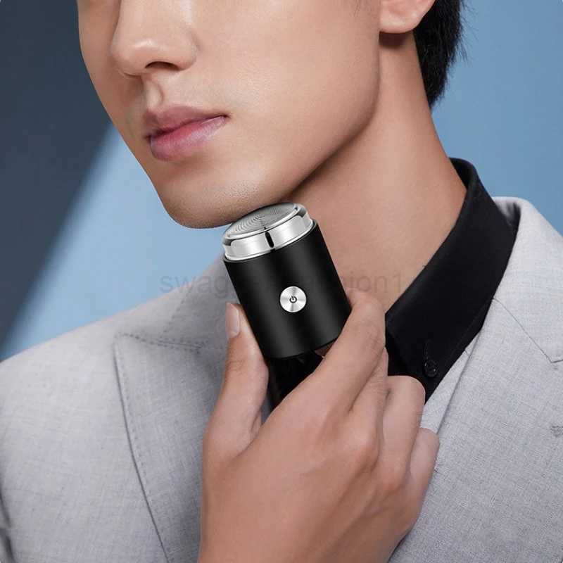 Mini Electric Shaver For Men USB Charging Models Portable Shaver No Skin Damage Face Beard Razor Body Razor Long Lasting BlackBx240709