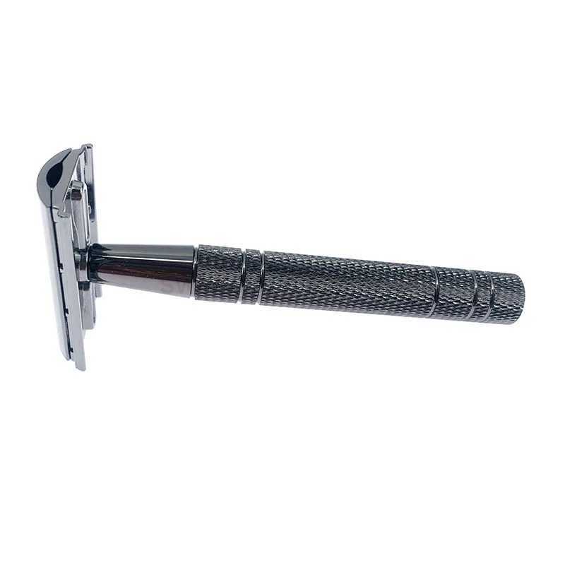 Rose Gold Razor Classic Double Edge Safety Razor For Mens Shaving Womens Hair Removal with Shaving Blades Manual ShaverB240709